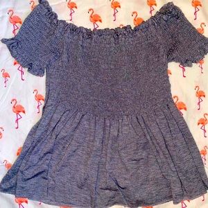 Off the shoulder top